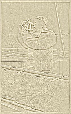 view of the north side relief graphic on the memorial column